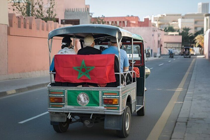 Marrakech Tuk-Tuk Tour Discover Hidden Gems with Pickup