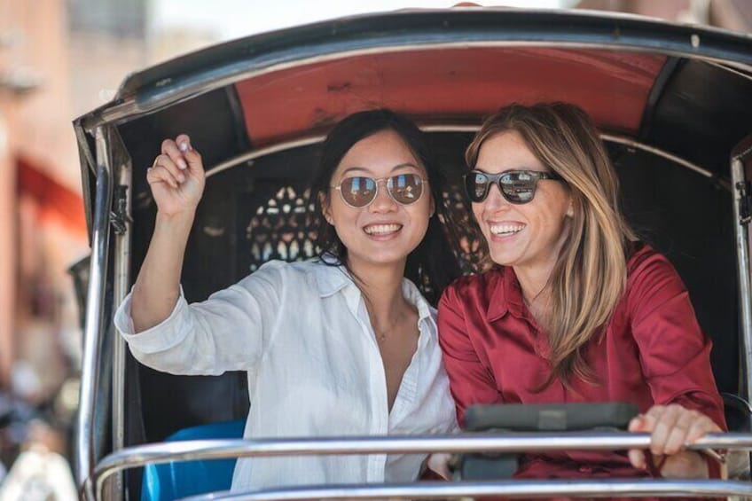 Tuk Tuk Marrakech Private Tour with Pickup