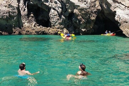 Arrábida Wild beaches and caves all day with snorkelling