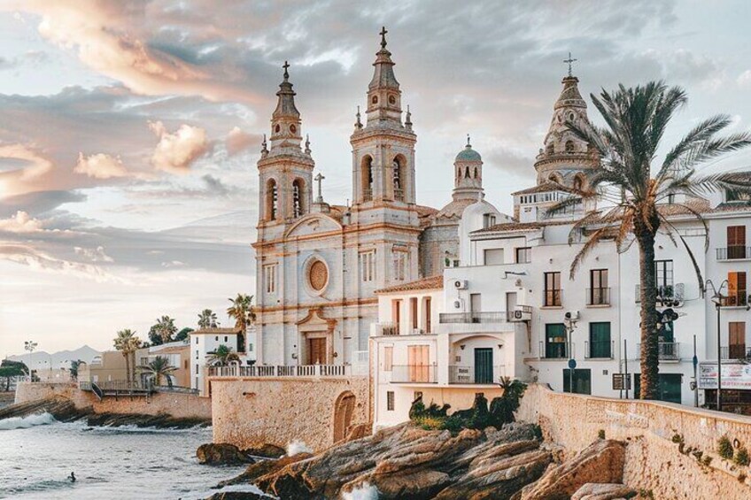 Sunset Tour to Sitges From Barcelona