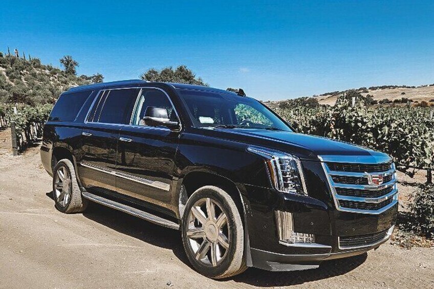 Private Luxury Wine Country Transportation
