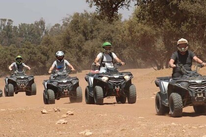 Tour de aventura en Agadir Quad en ATV con experiencia de té bereber