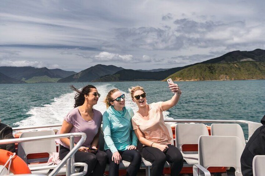 From Havelock to Marlborough Sounds Postie's Day Off Cruise