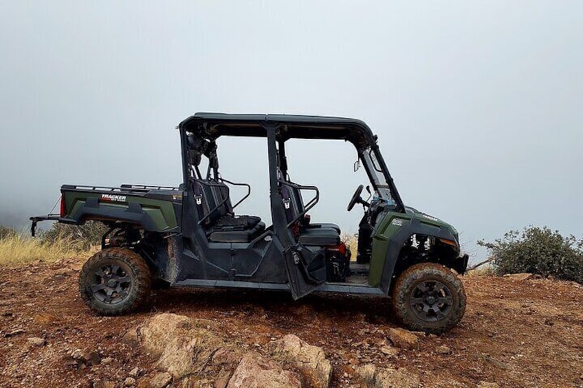 4 Hours UTV Rental 20min from Sedona AZ up to 6 Pax