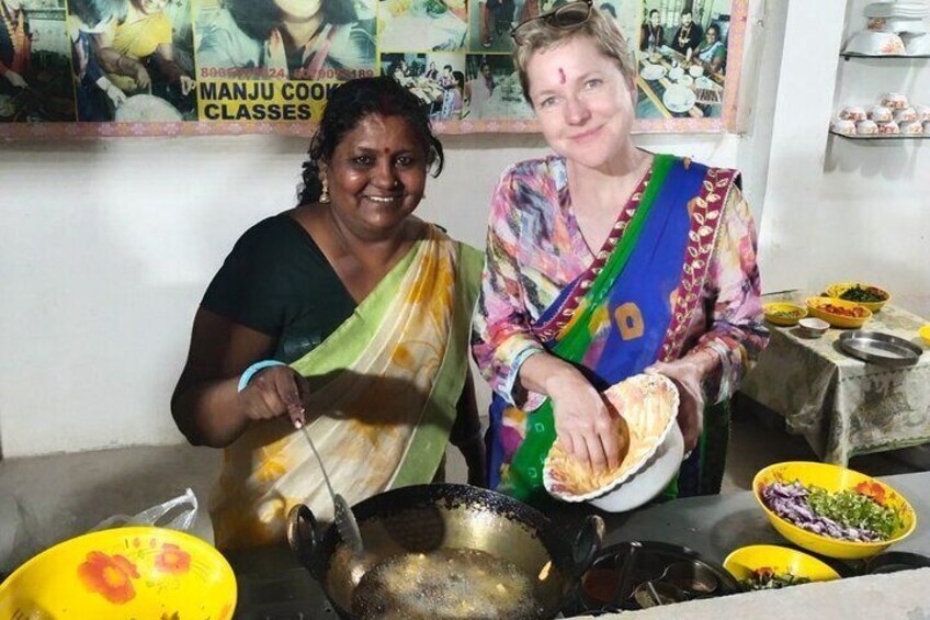 Making Indian famous Pakora