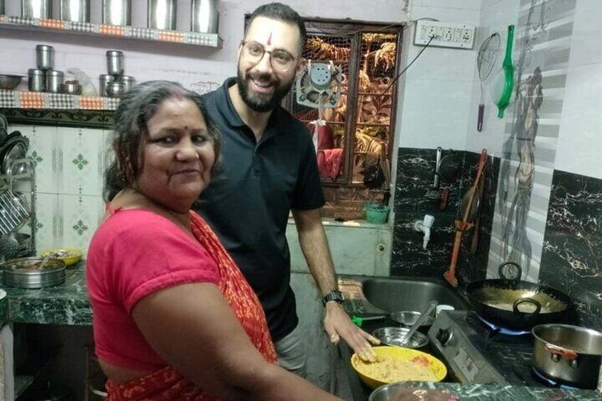 Learning Indian Dish cooking