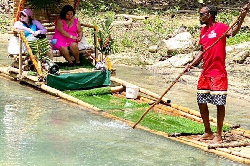4 Hour Private Tour Blue Hole and Rafting in Ocho Rios