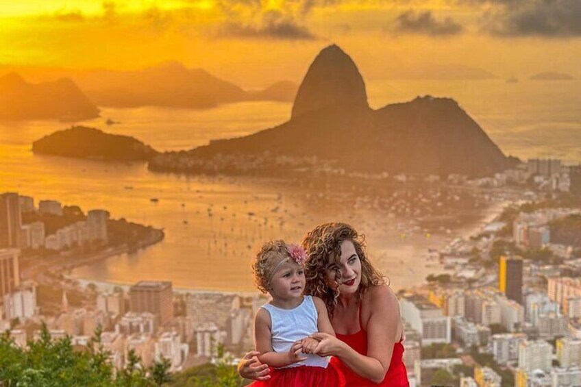 Mirante Dona Marta at the Sunrise