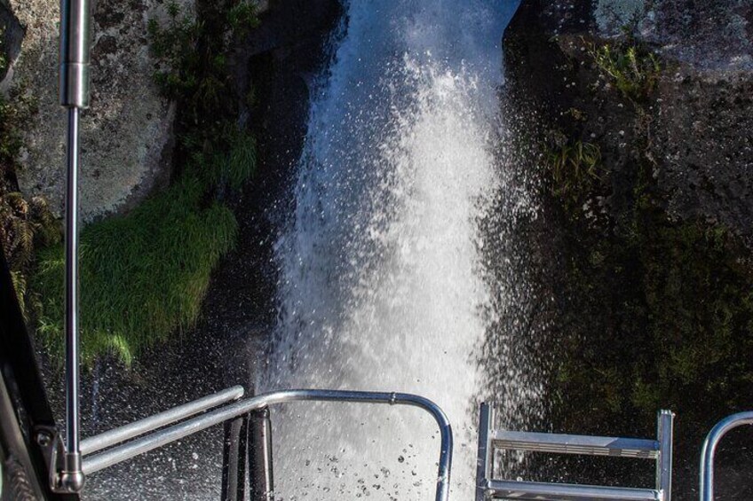 Nosing into Otupoto Falls