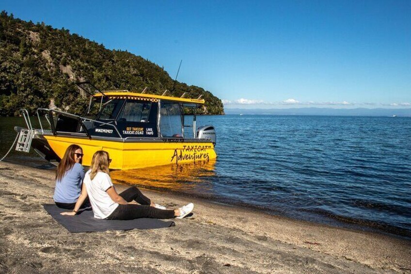 Enjoying the seclusion of the lakes edge in a remote spot.