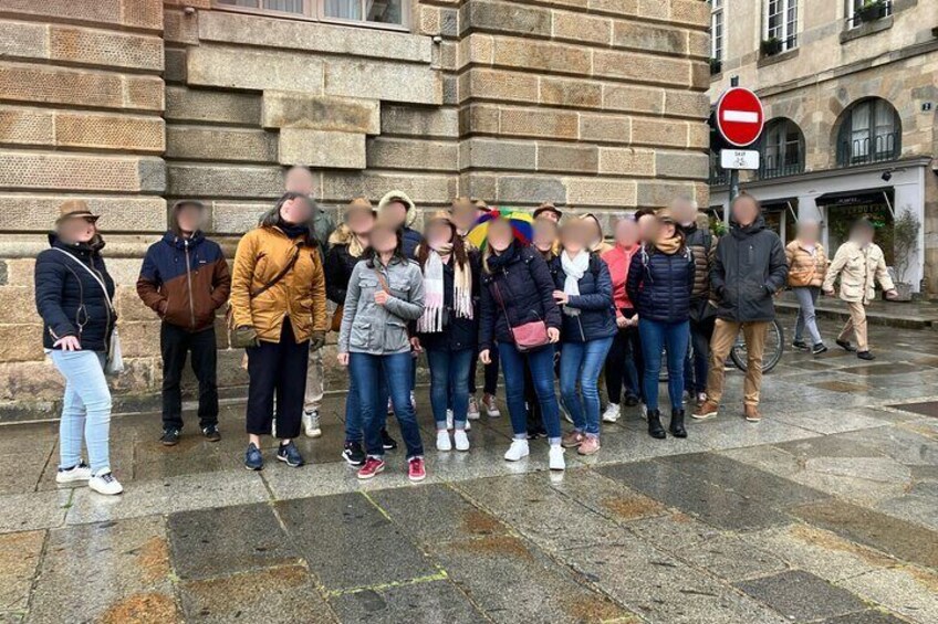 Missions with friends to celebrate the bridegroom in Rennes