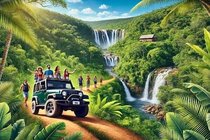 Jeep 4x4 Nature Tour in Paraty with Tasting