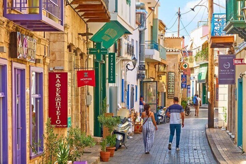The Sanctuary of Apollo and Walking Town of Aegina Town