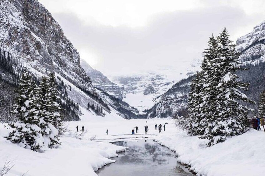 Winter Tubing and Lake Louise Adventure