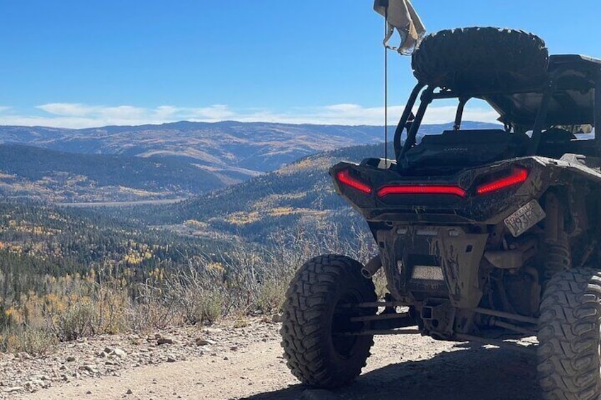 2 Hour Park City UTV Adventure 4 Seater RZR