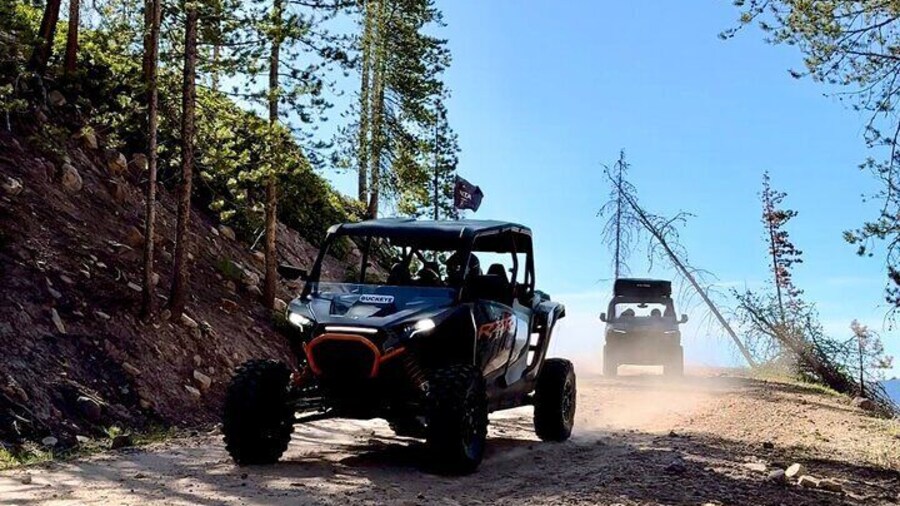 2 Hour Park City UTV Adventure 4 Seater RZR