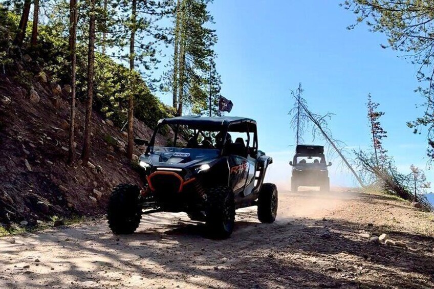 2 Hour Park City UTV Adventure 4 Seater RZR