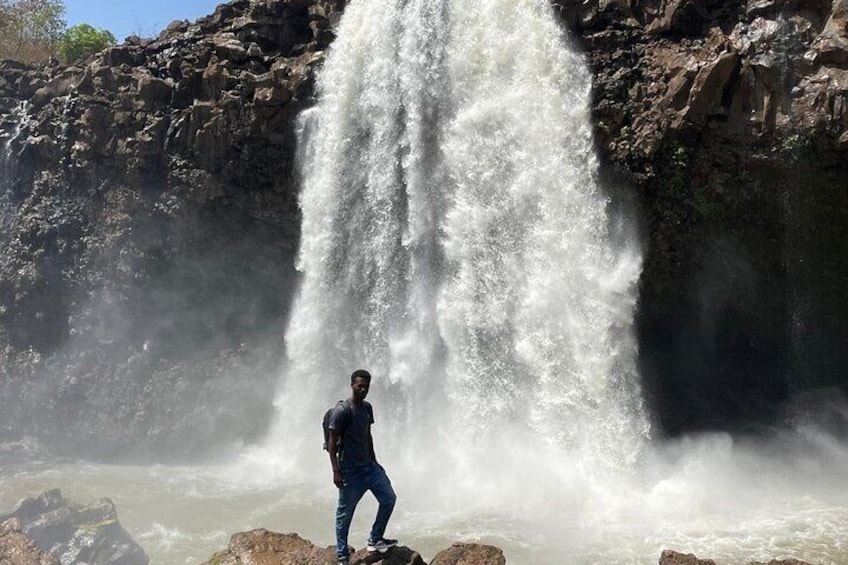 Blue Nile waterfall