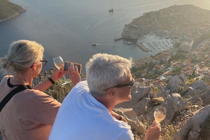 Dubrovnik Sunset Wine Tasting At Panorama Point