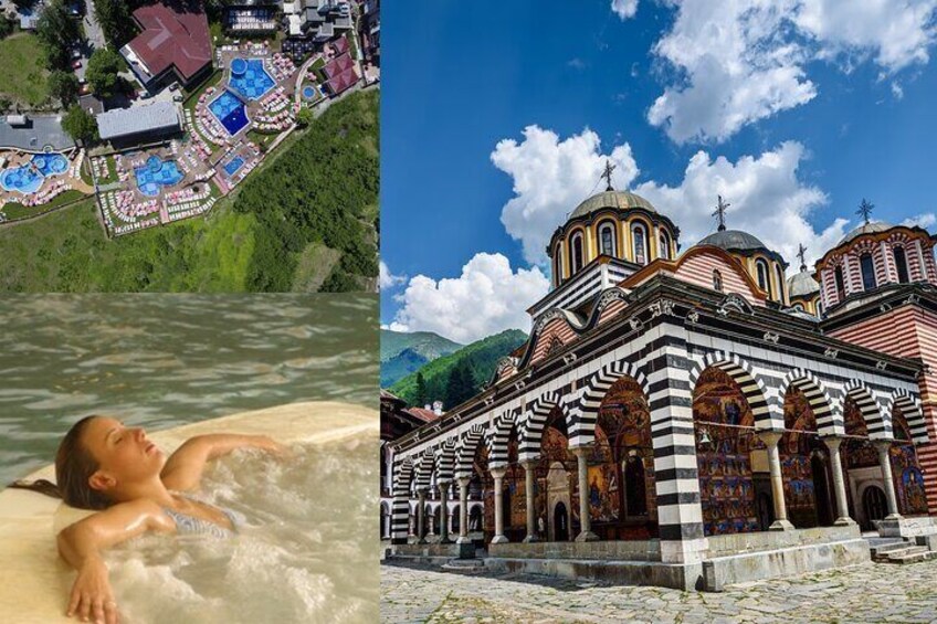 Rila Monastery and Hot Mineral Bath Spa Complex Tour