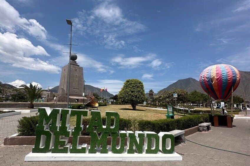 Equator Line and Papallacta Hot Spring from Quito