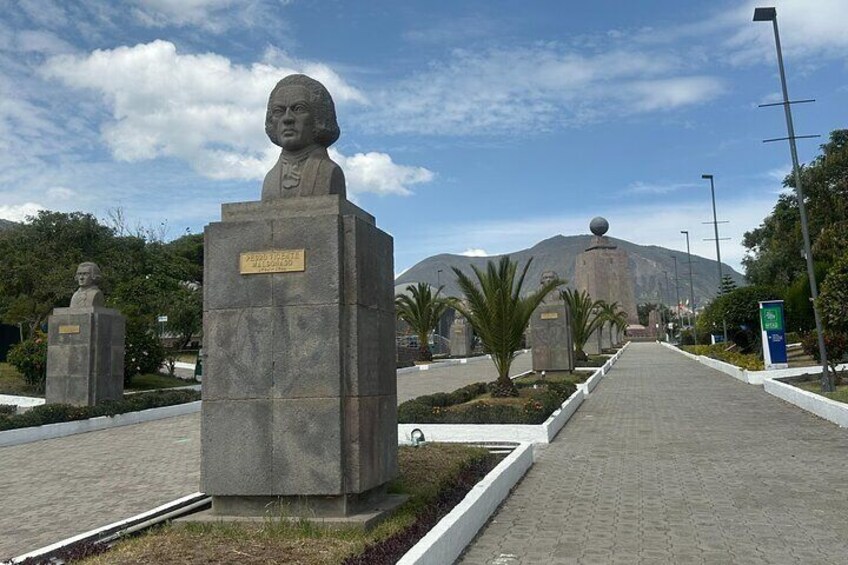 Equator Line and Papallacta Hot Spring from Quito
