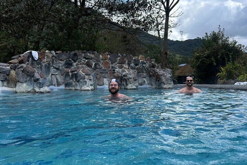 Equator Line and Papallacta Hot Spring from Quito