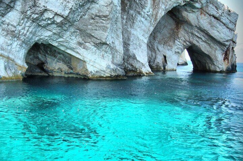Zakynthos Xigia, Navagio Shipwreck and Blue Caves Boat Tour