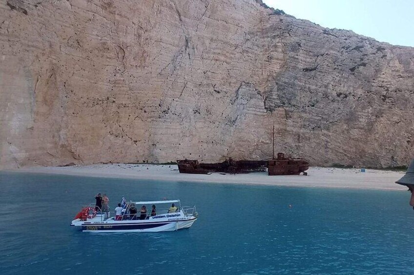 Zakynthos Xigia, Navagio Shipwreck and Blue Caves Boat Tour