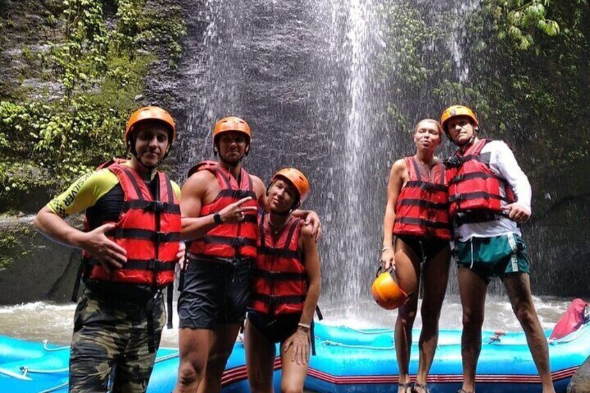 Explore White Water Rafting on the Telaga Waja River with Lunch