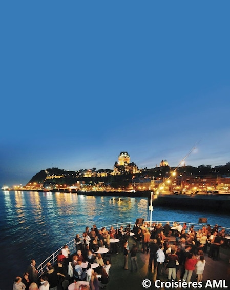 Evening Cruise In Quebec City with dj