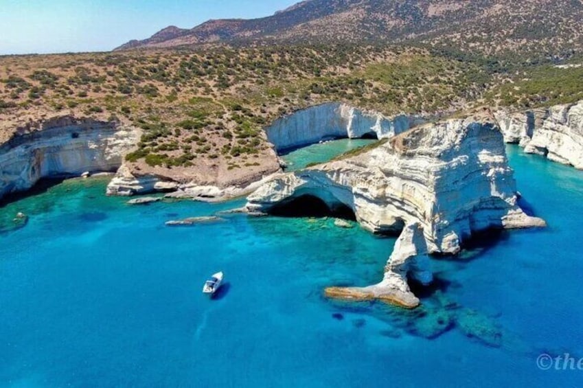 5 Hour Cruise from Milos to Polyaigos