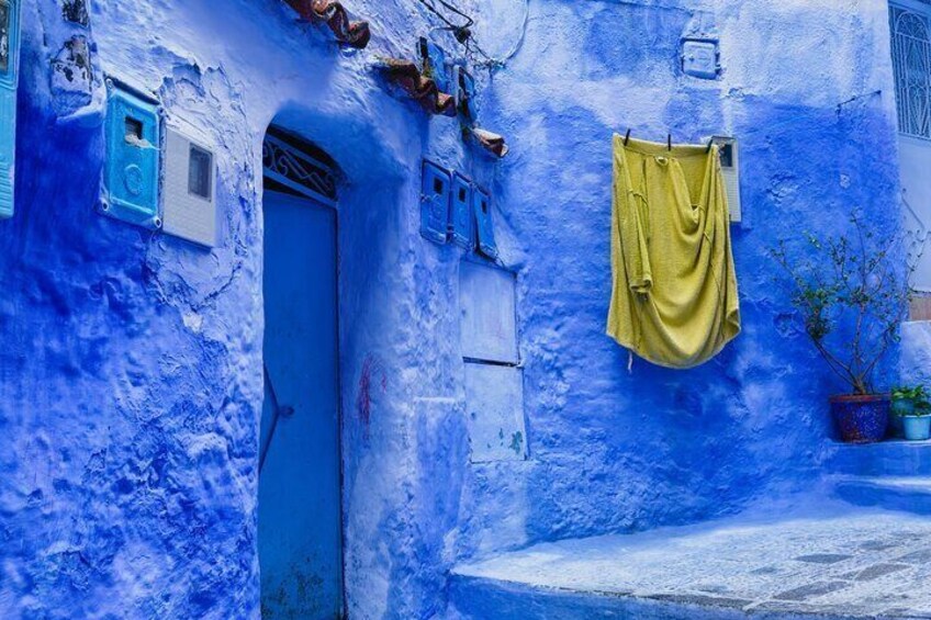 Wander through the picturesque streets of Chefchaouen, a photographer’s dream with endless blue hues.
