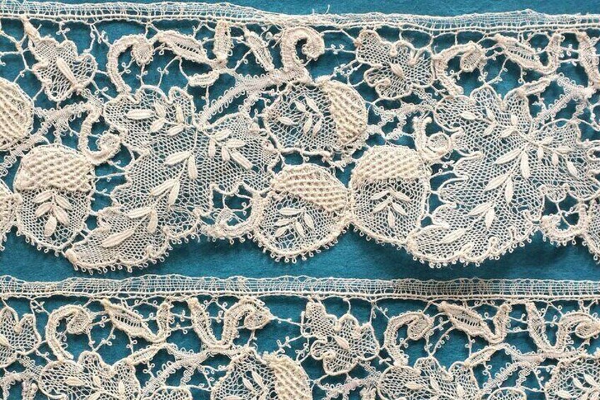 Knit work lace, Bruges