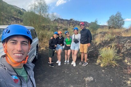 Guided Etna Tour in the morning with pick-up from Catania