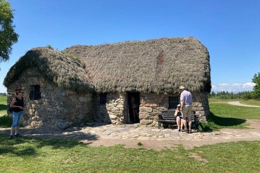 Leanach cottage at Culloden Battlefield