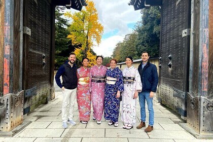 Kyoto Walking Tour with Kimono Rental Lunch and Tea Ceremony