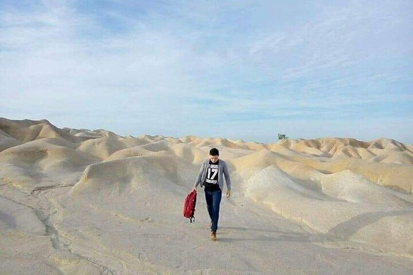 Blue lake and Dunes of Bintan