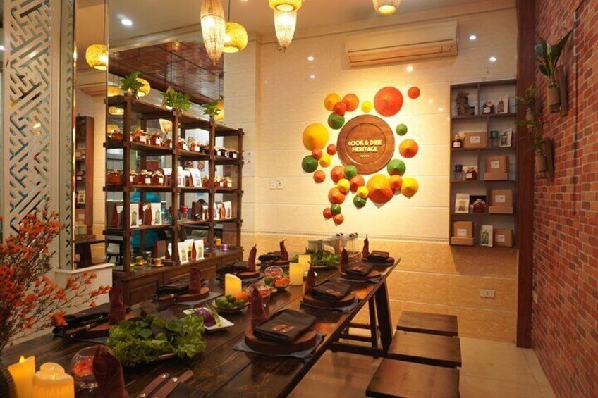 Hanoi Cooking Class: 5 Dish Dinning with Free Local Fruit Wine