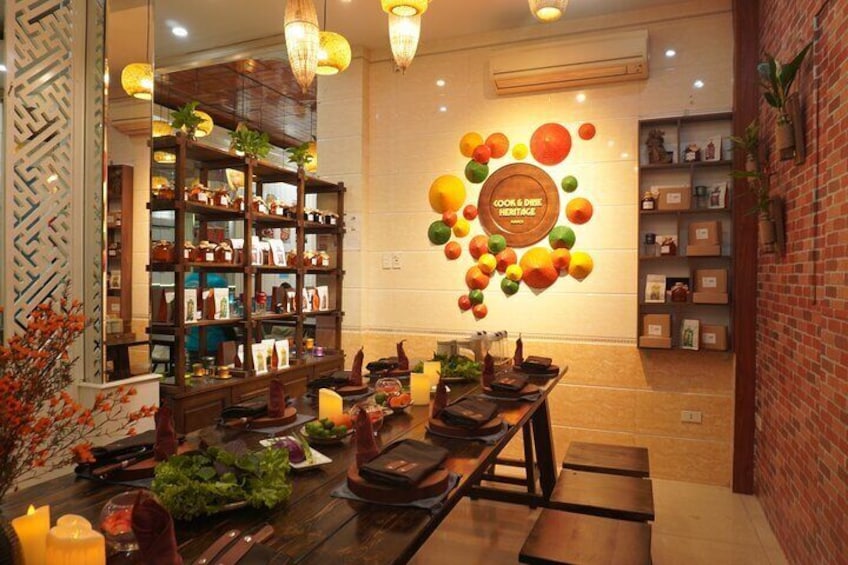 Hanoi Cooking Class: 5 Dish Dinning with Free Local Fruit Wine