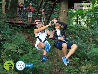 Adrenalin: Petualangan Zip Line Melintasi Kanopi Phuket