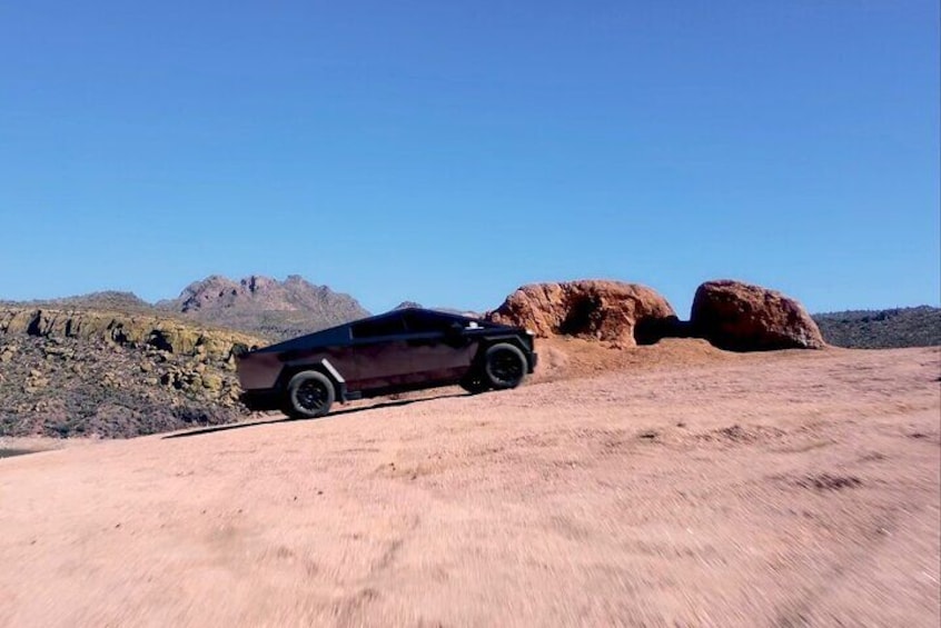 Goldfield, Ghost Town, Bulldog Canyon, Tesla Cyber Truck Tour
