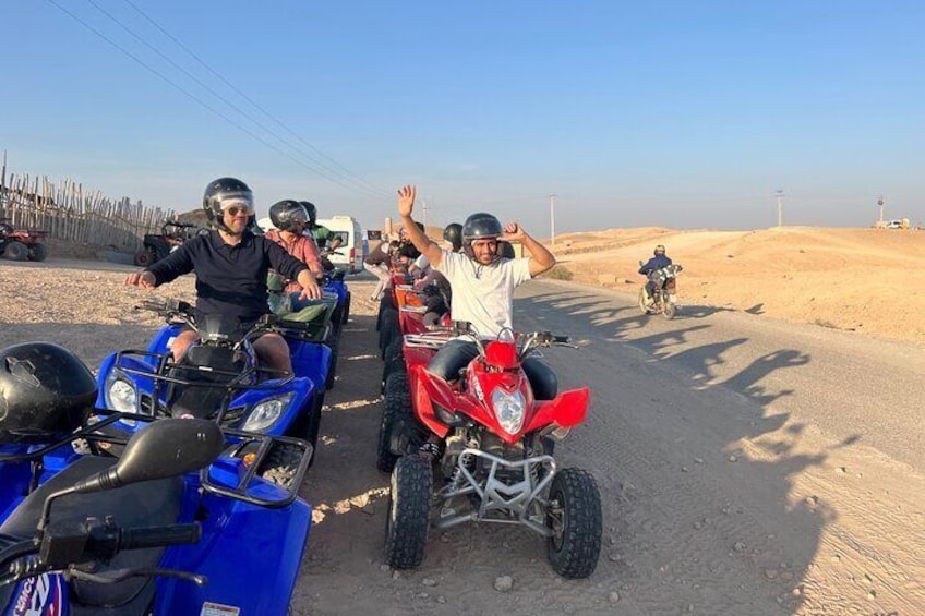 Agafay Desert, Quad, Camel, Pool and Dinner Show From Marrakech