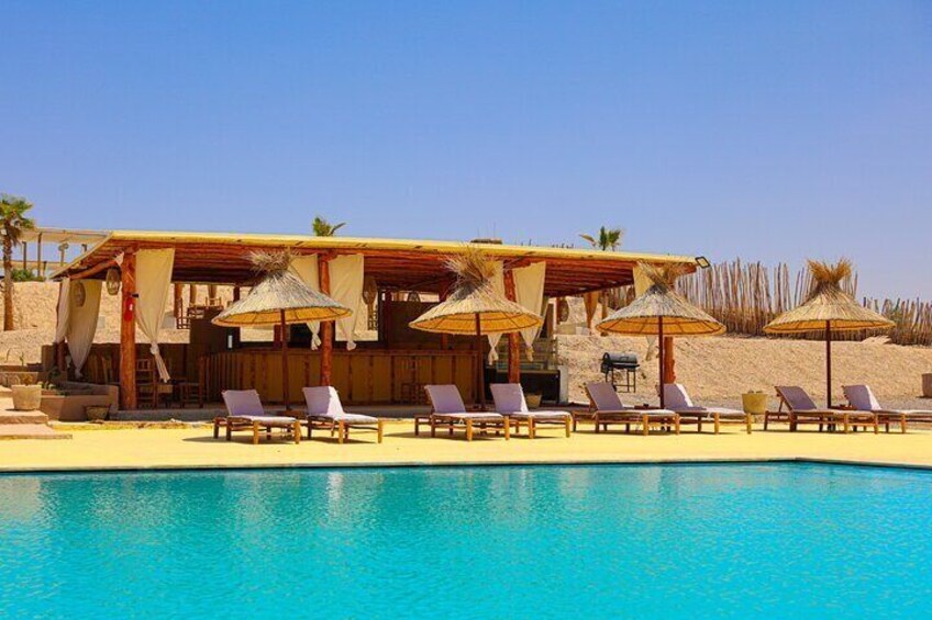 Luxury Familial Camp: Agafay Desert, Quad, Camel, & Dinner Show