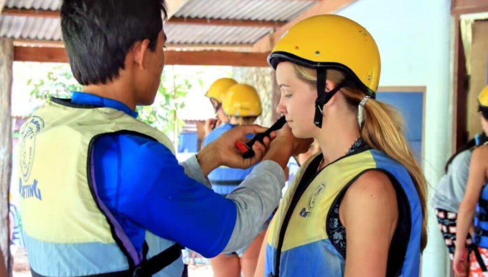 Rafting in Phang Nga Bay: 5km Rapids and Forest Waterfall