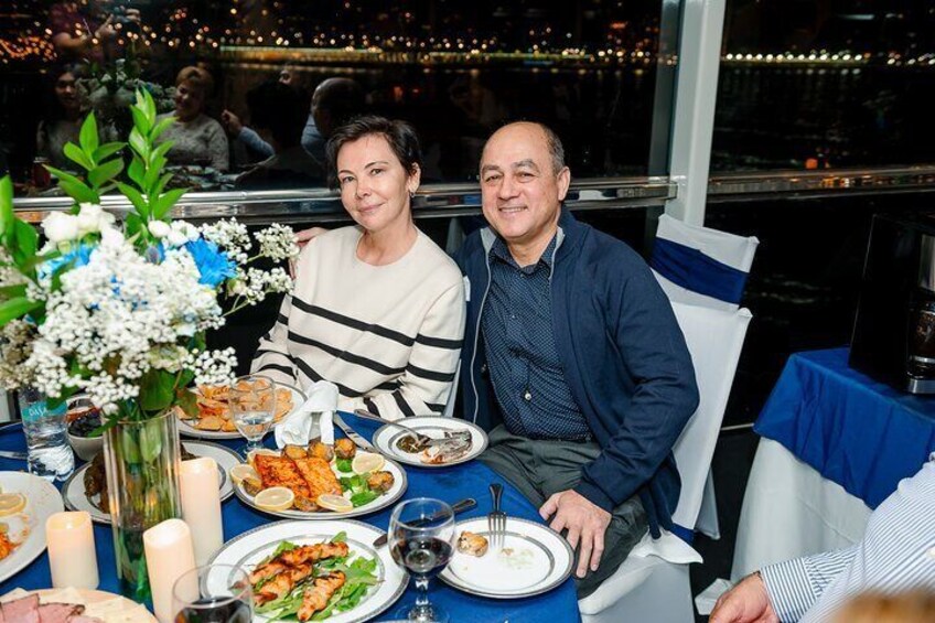 NYC Valentines Dinner Cruise with Live Entertainment and Open Bar