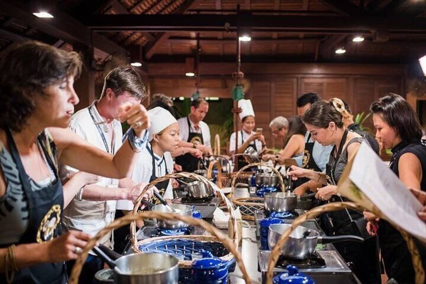 Blue Elephant Sathorn Bangkok Cooking School with Michelin Guide