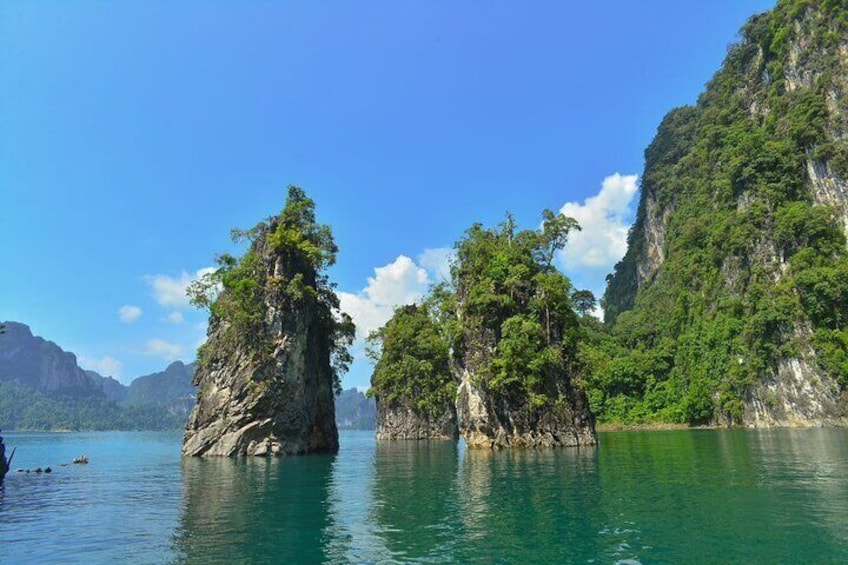 Cheow Lan Lake Tour with Diamond Cave Kayaking from Phuket