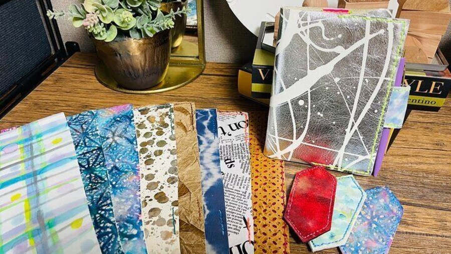 Tokyo Original Book Cover, Bookmark and Penholder Workshop