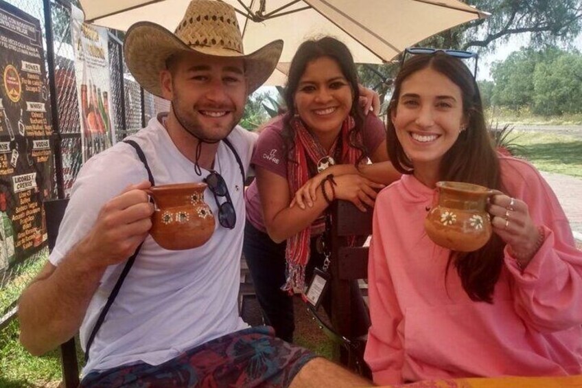 Bike Tour Teotihuacan History and Culture and Pulque Tasting
